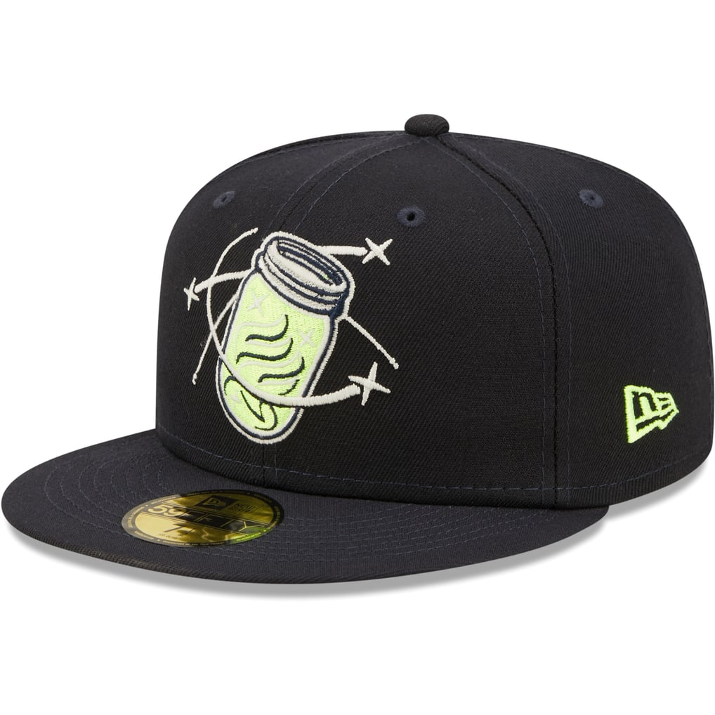 Columbia Fireflies New Era Authentic Collection Team Alternate 59FIFTY Fitted Hat - Navy
