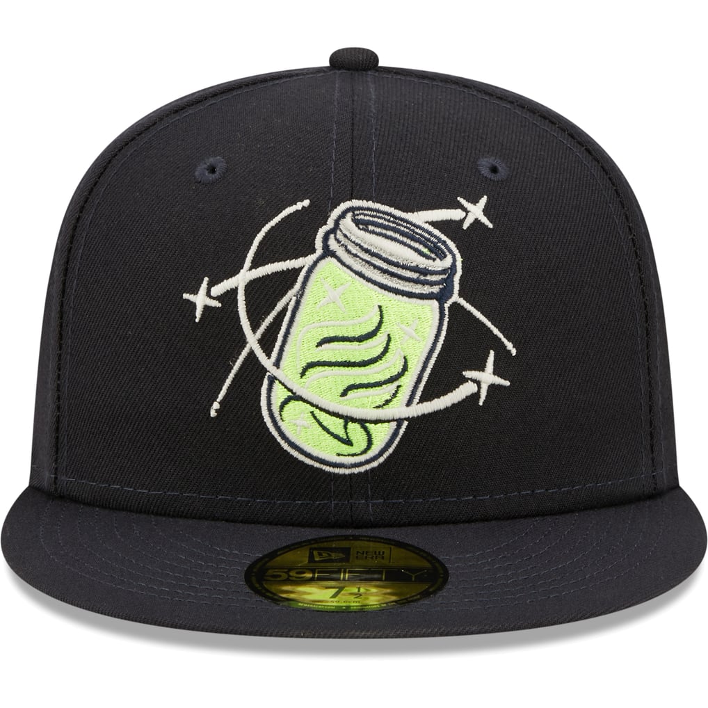 Columbia Fireflies New Era Authentic Collection Team Alternate 59FIFTY Fitted Hat - Navy