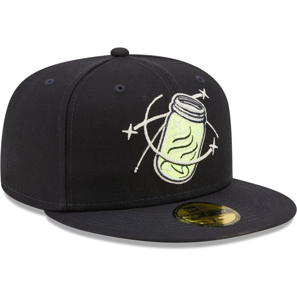 Columbia Fireflies New Era Authentic Collection Team Alternate 59FIFTY Fitted Hat - Navy