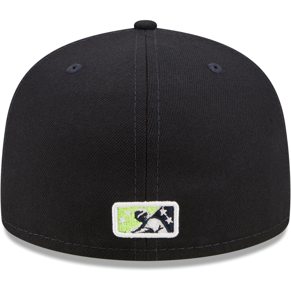 Columbia Fireflies New Era Authentic Collection Team Alternate 59FIFTY Fitted Hat - Navy