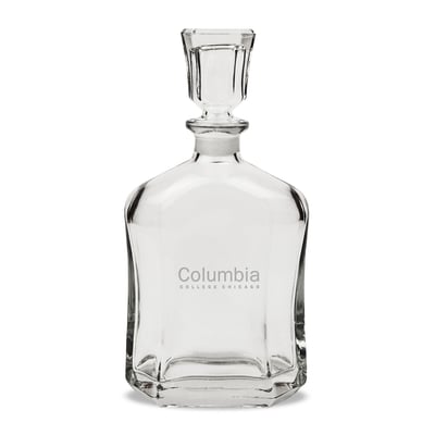 Columbia Renegades 23.75oz. Crystal Whisky Decanter