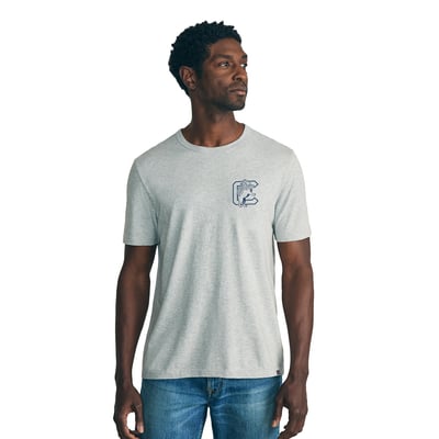 Columbia University FAHERTY Sunwashed T-Shirt - Heather Gray