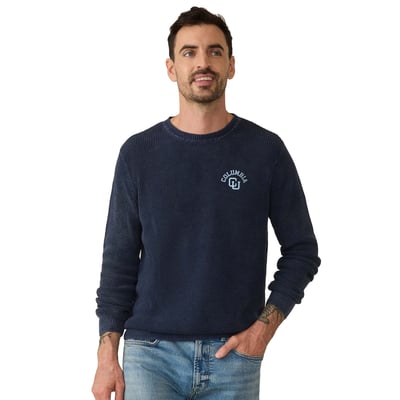 Columbia University FAHERTY Sunwashed Sweatshirt - Navy