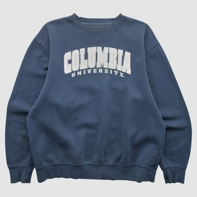 Columbia Jansport 2000s Pullover Sweatshirt - Navy - L by Fanatics Real Vintage