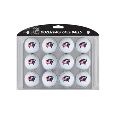 Columbus Blue Jackets 12-Pack Team Golf Ball Set