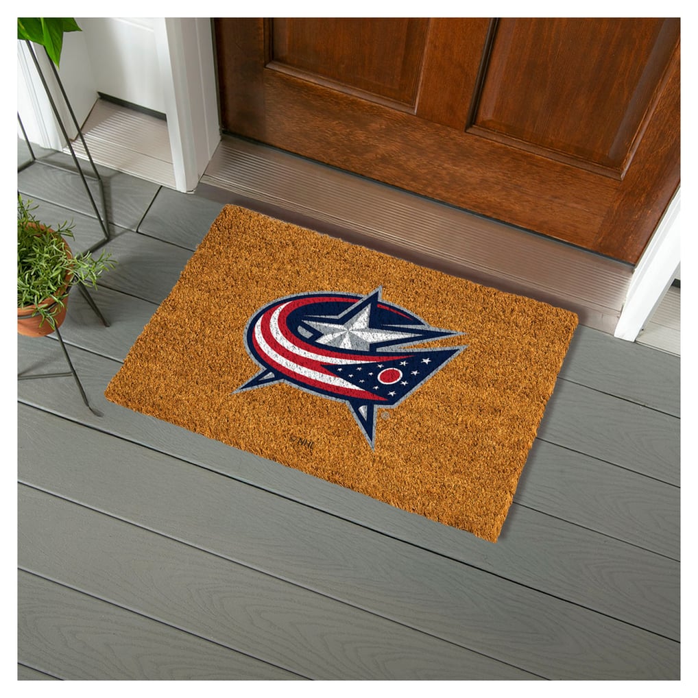 Columbus Blue Jackets 28" x 16" Logo Turf Mat