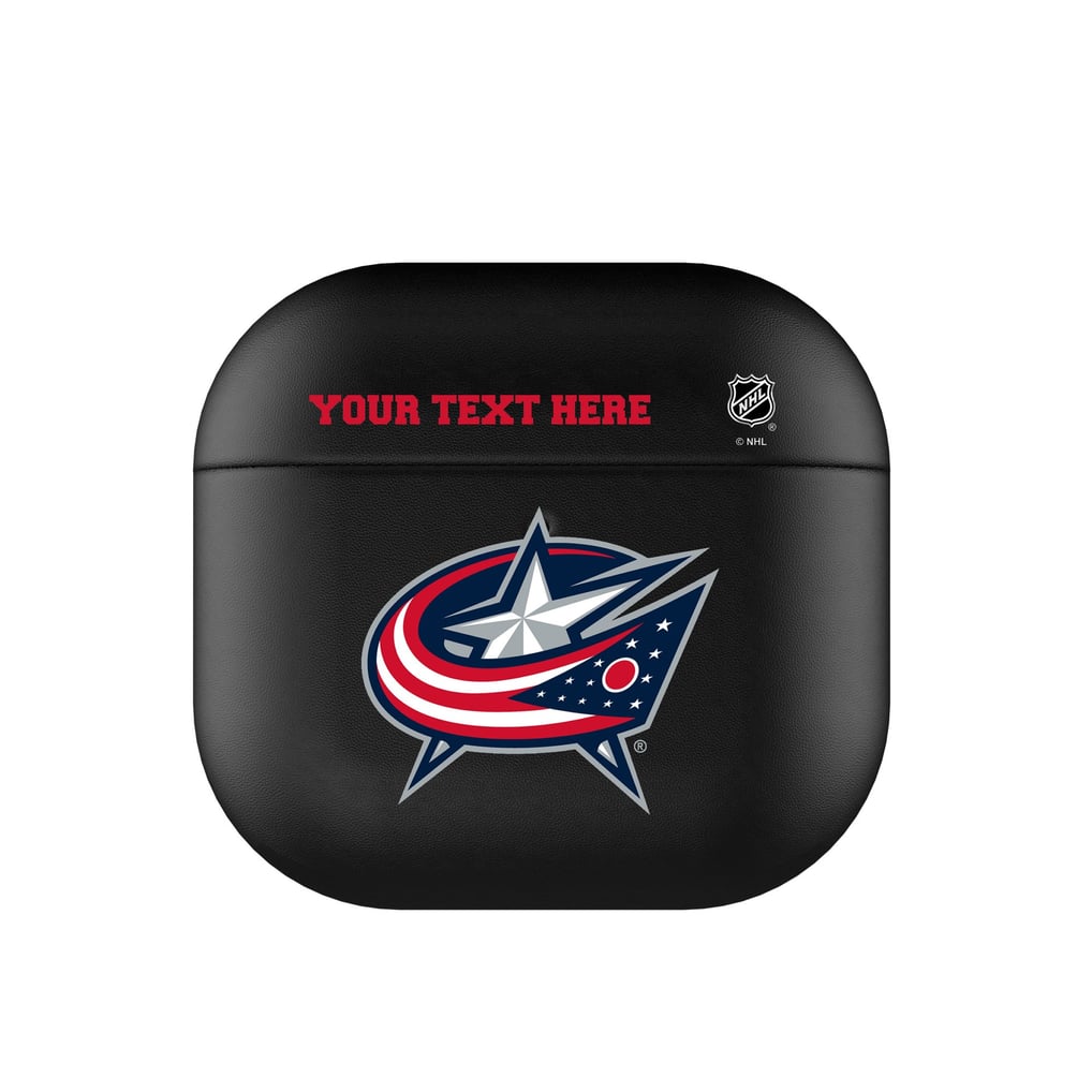 Columbus Blue Jackets Keyscaper Personalized Insignia AirPods 4th Generation Case Cover