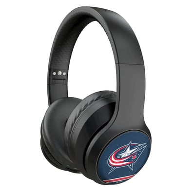 Columbus Blue Jackets Keyscaper Stripe Wireless Bluetooth Headphones With Case