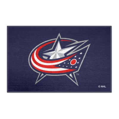 Columbus Blue Jackets Logo Brands 19" x 30" Starter Mat
