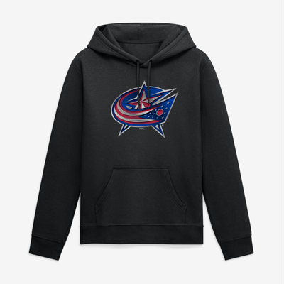 Columbus Blue Jackets Big & Tall Forged Mascot Hoodie - Black
