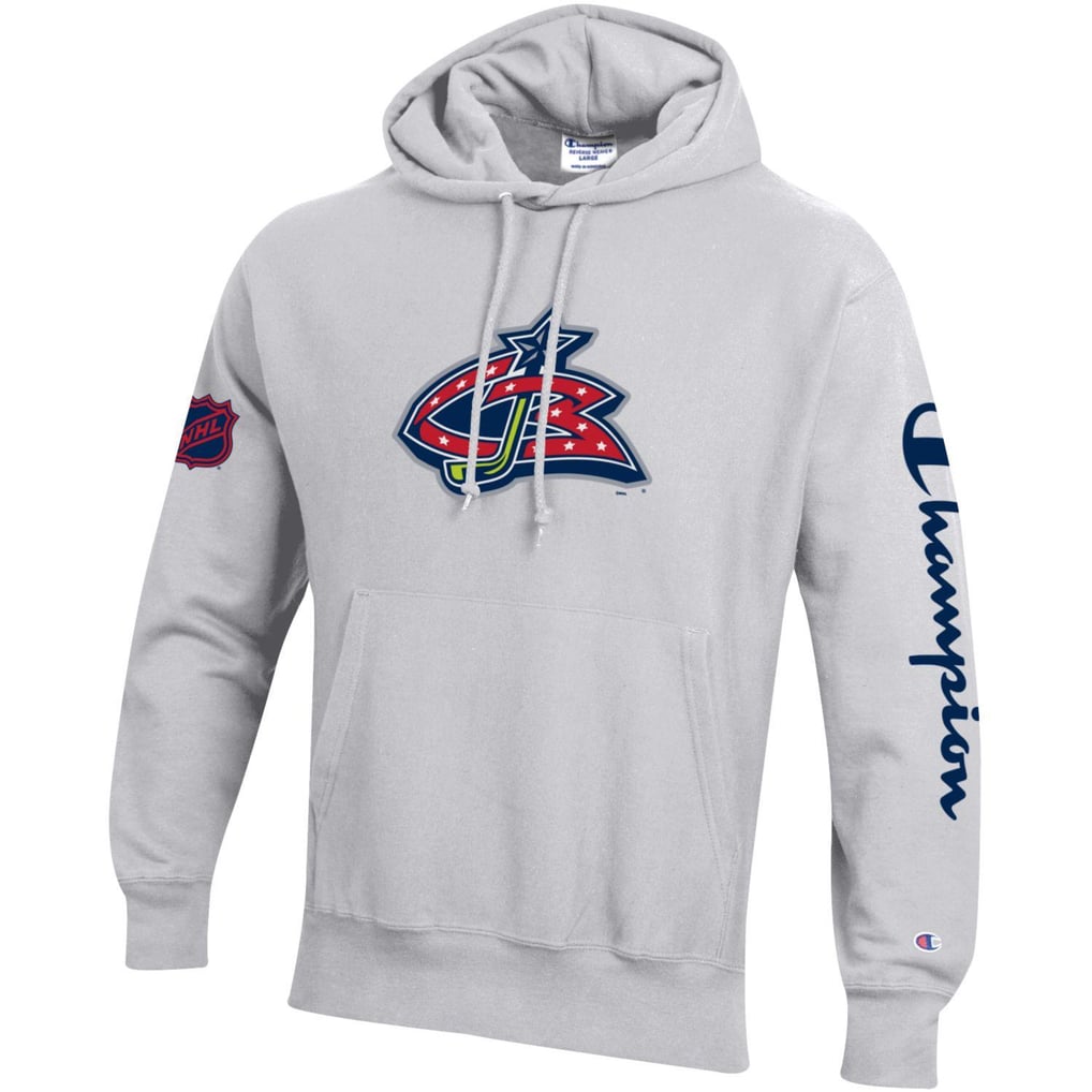 Columbus Blue Jackets Champion Reverse Weave Pullover Hoodie 