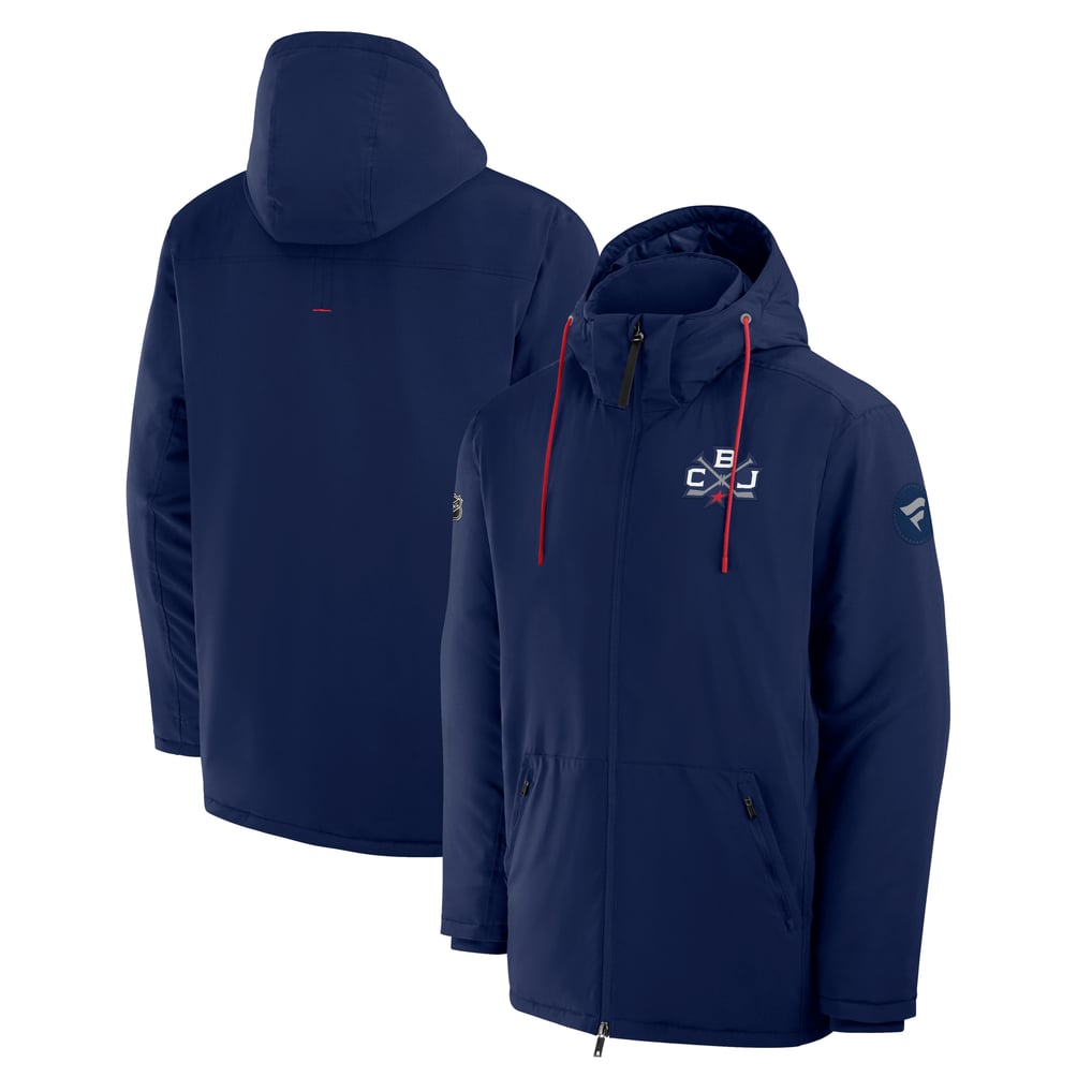 Fanatics Columbus Blue Jackets Navy 2025 NHL Stadium Series Full 
