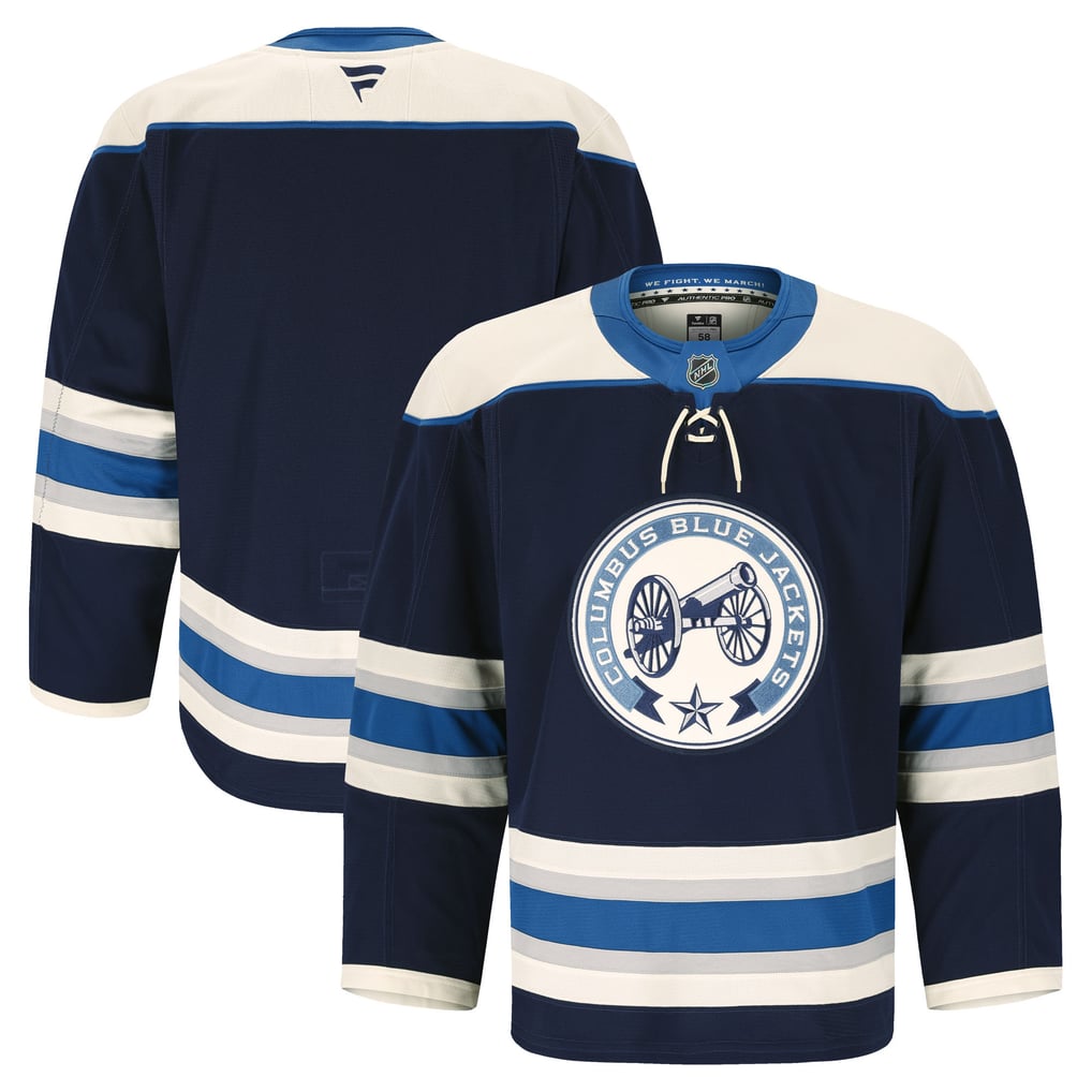 Columbus Blue Jackets Fanatics Alternate Authentic Pro Jersey - Navy