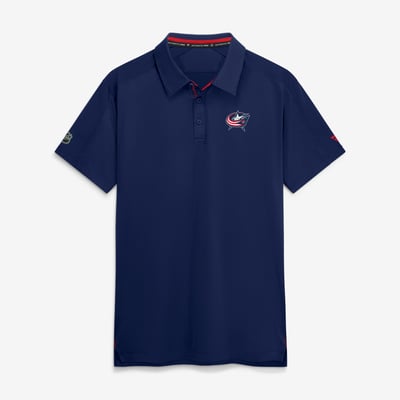 Columbus Blue Jackets Fanatics Authentic Pro Rink Polo - Navy