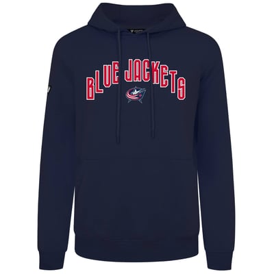  Columbus Blue Jackets Levelwear Podium Apex Hoodie - Navy