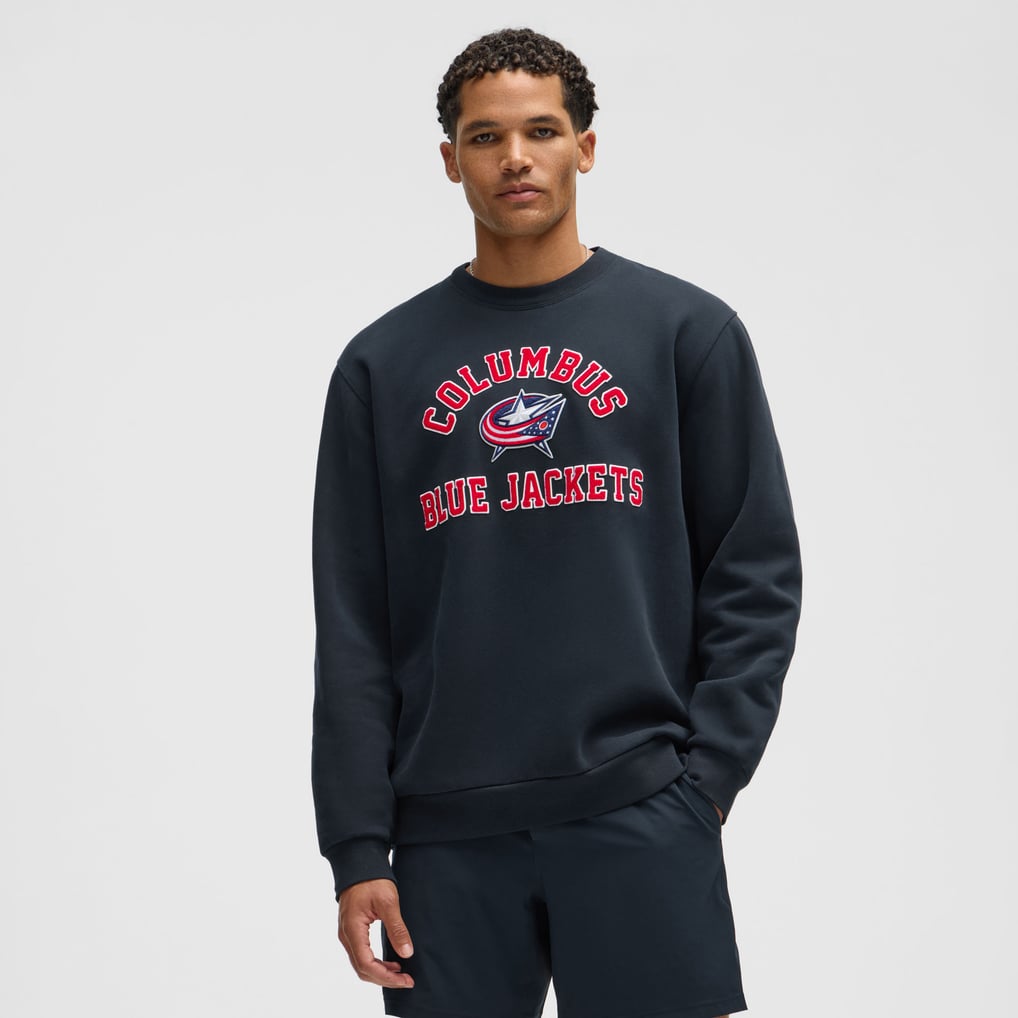 Columbus Blue Jackets lululemon Steady State Crew — True Navy