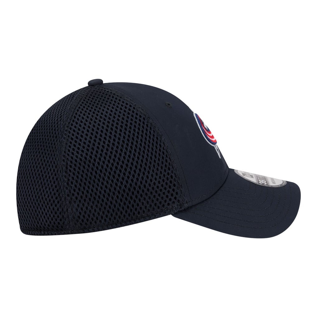  Columbus Blue Jackets New Era Logo 39THIRTY Flex Hat - Navy