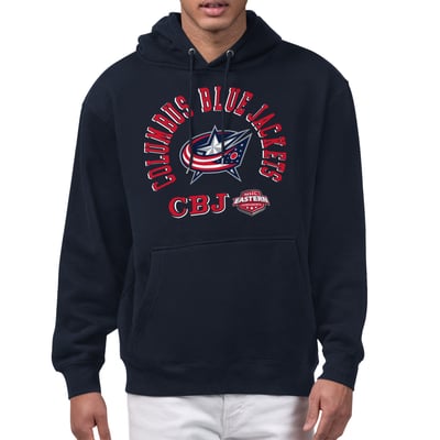 Columbus Blue Jackets Starter All-Around Fan Hoodie - Navy