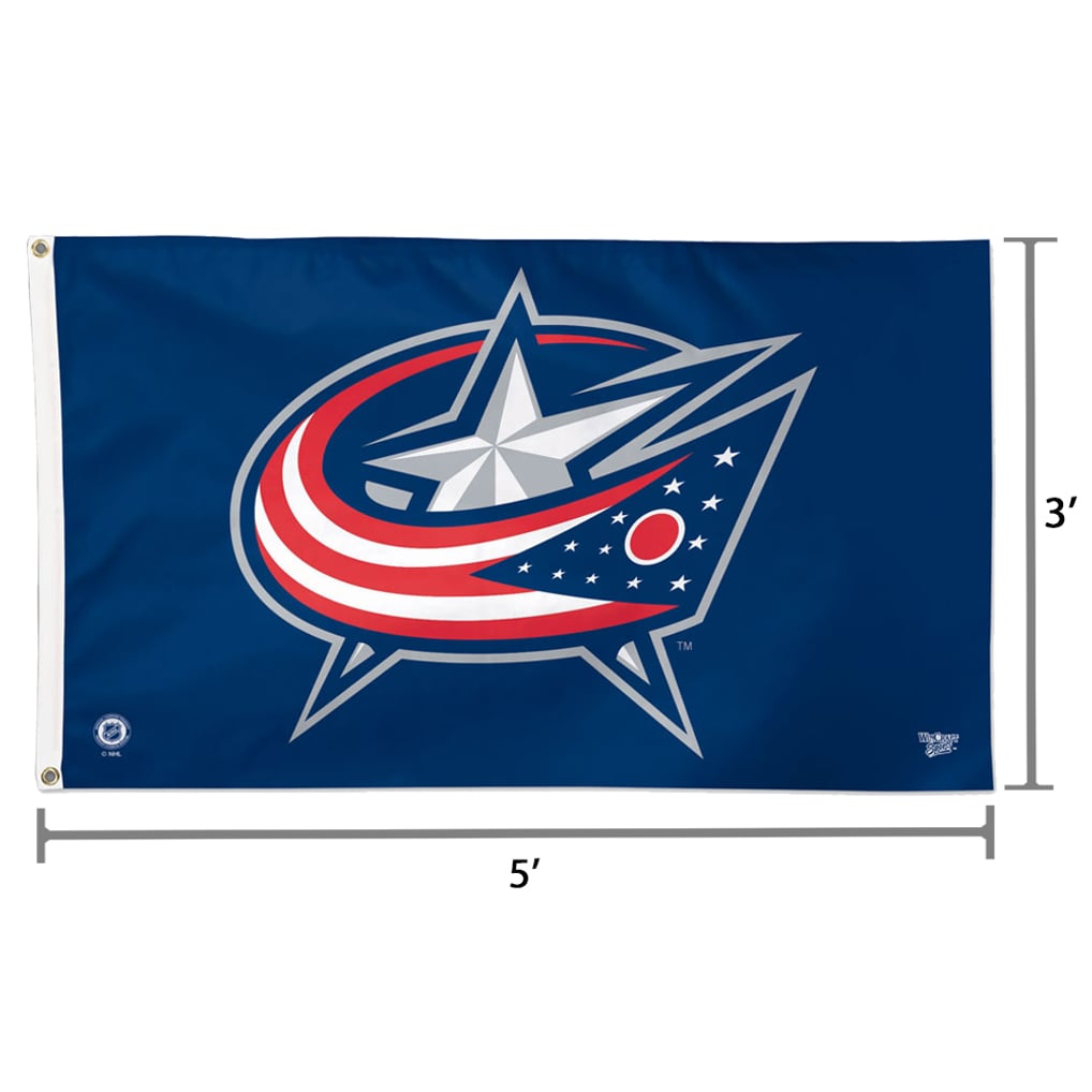 Columbus Blue Jackets WinCraft Deluxe 3' x 5' One-Sided Flag