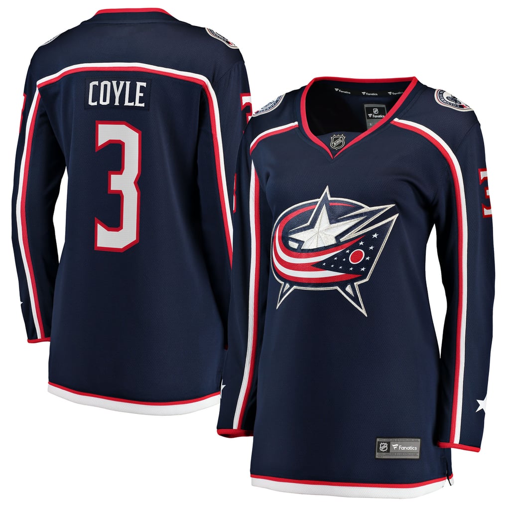Charlie Coyle Columbus Blue Jackets Fanatics Women’s Home Breakaway Jersey — Navy