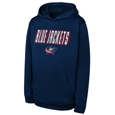 Columbus Blue Jackets Outerstuff Youth Sack Party Performance Hoodie - Navy