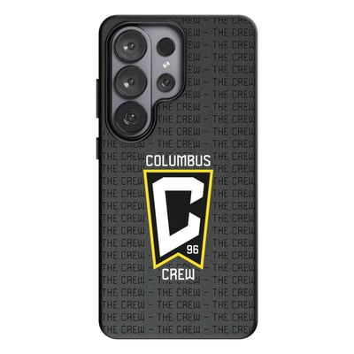  Columbus Crew Keyscaper Text Backdrop Magnetic Bump Case - Black