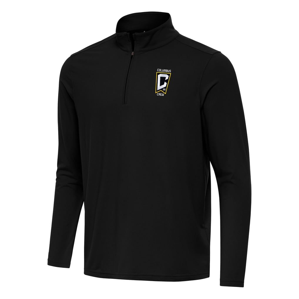 Columbus Crew Antigua Intent Quarter-Zip Jacket - Black