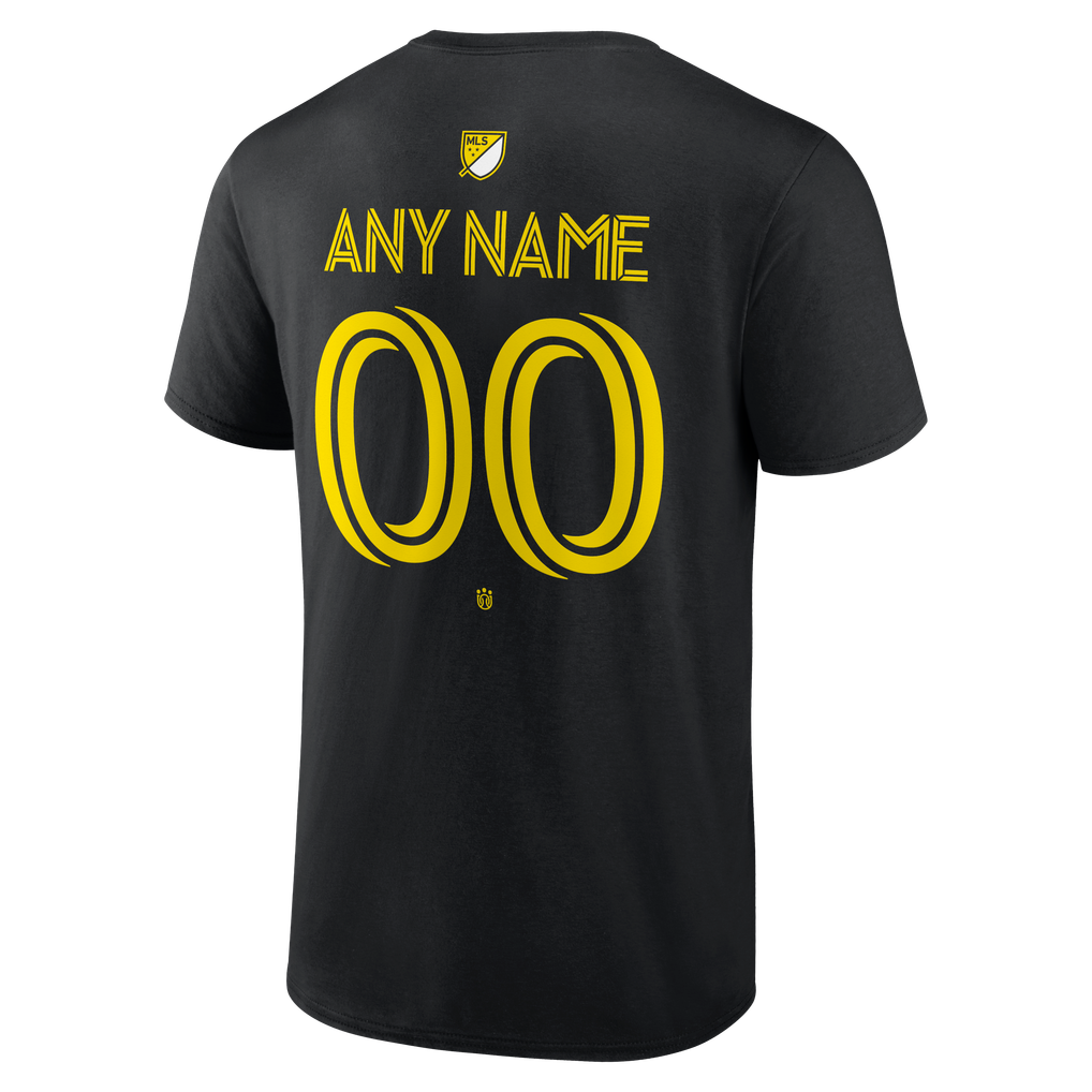Columbus Crew Big & Tall Team Authentic Custom T-Shirt - Black