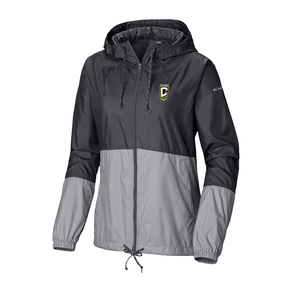 Columbus Crew Columbia Women's Flash Forward Full-Zip Windbreaker Jacket - Black