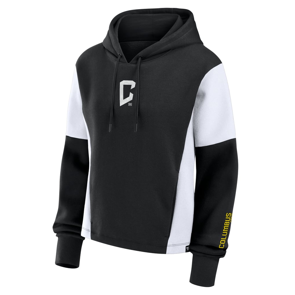 Columbus Crew Fanatics Women's Oversized Legacy Goalkeeper Pullover Hoodie - Black