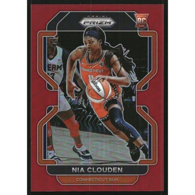 2022 Panini Prizm WNBA Prizms Red #192 Nia Clouden