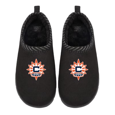 Connecticut Sun ISlide Unisex Primary Logo Mission Slipper - Black
