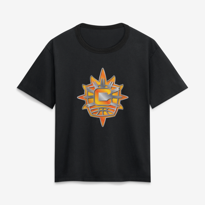 Connecticut Sun Women's Forged Mascot T-Shirt - Black
