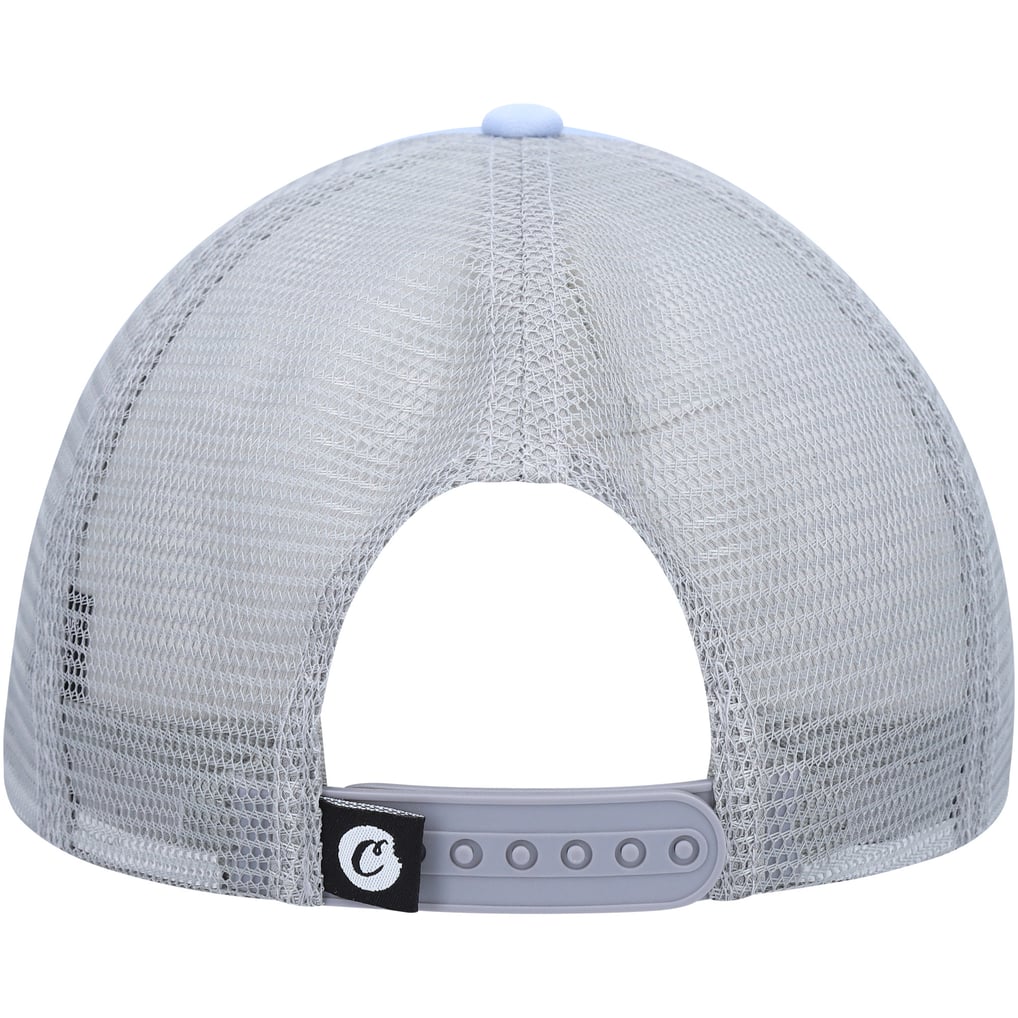 Cookies Upper Echelon Trucker Snapback Hat - Light Blue/Gray 