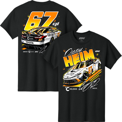 Corey Heim Classic Ink Celsius Car T-Shirt - Black
