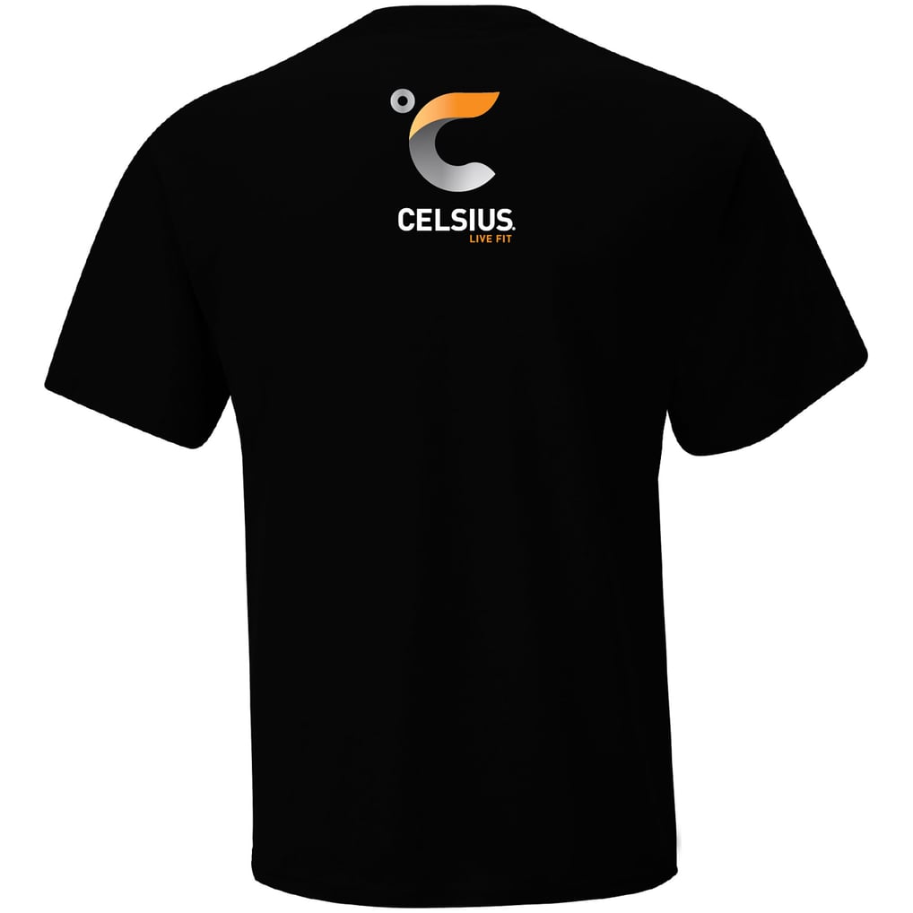 T-shirt Celsius Energy Drink - Marque GoodTimes - Taille L - Noir - Neuf Sans étiquettes - Unisexe