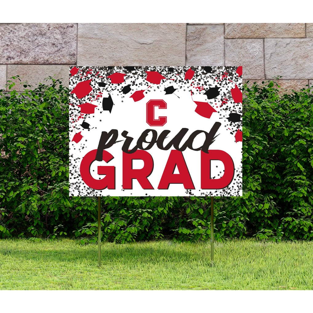  Cornell Big Red  18" x 24" Proud Grad Yard Sign
