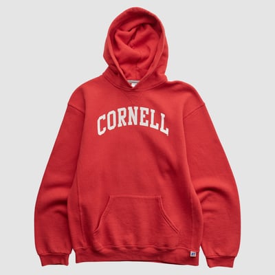 Cornell Big Red Russell 2010s Hooded Pullover Sweatshirt - Red - Yth XL by Fanatics Real Vintage