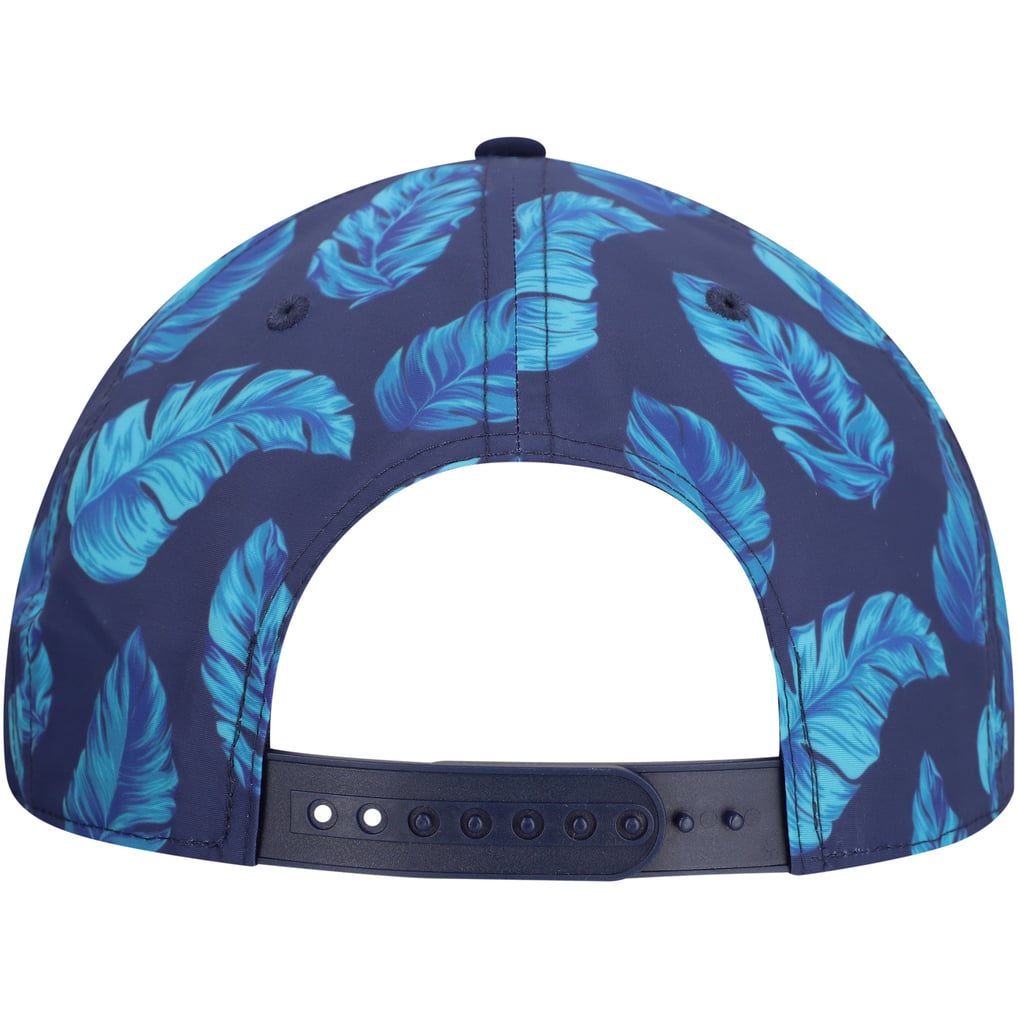 Corona  Beer Rope Floral Golfer Adjustable Hat - Navy
