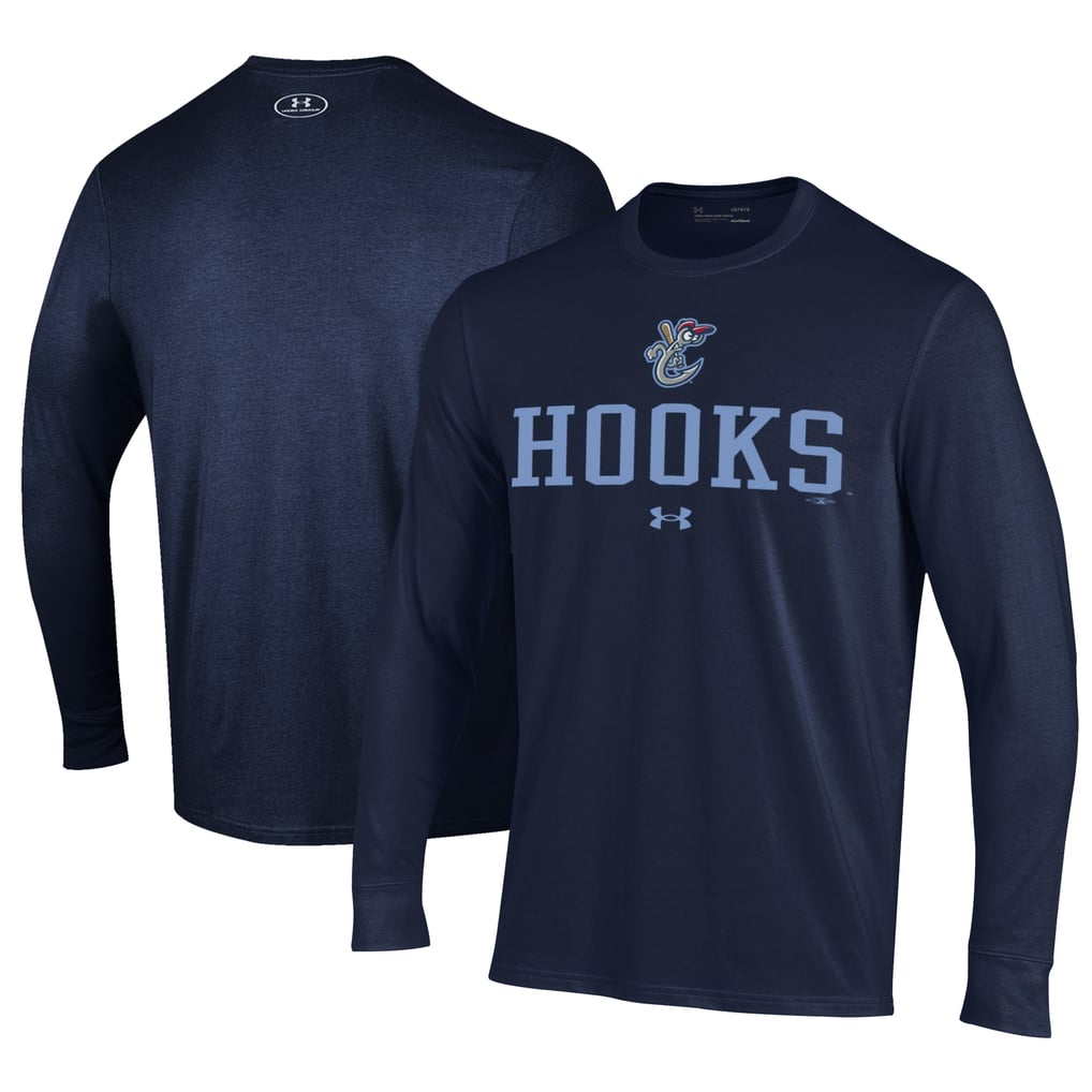 Corpus Christi Hooks Under Armour Performance Long Sleeve T-Shirt - Navy
