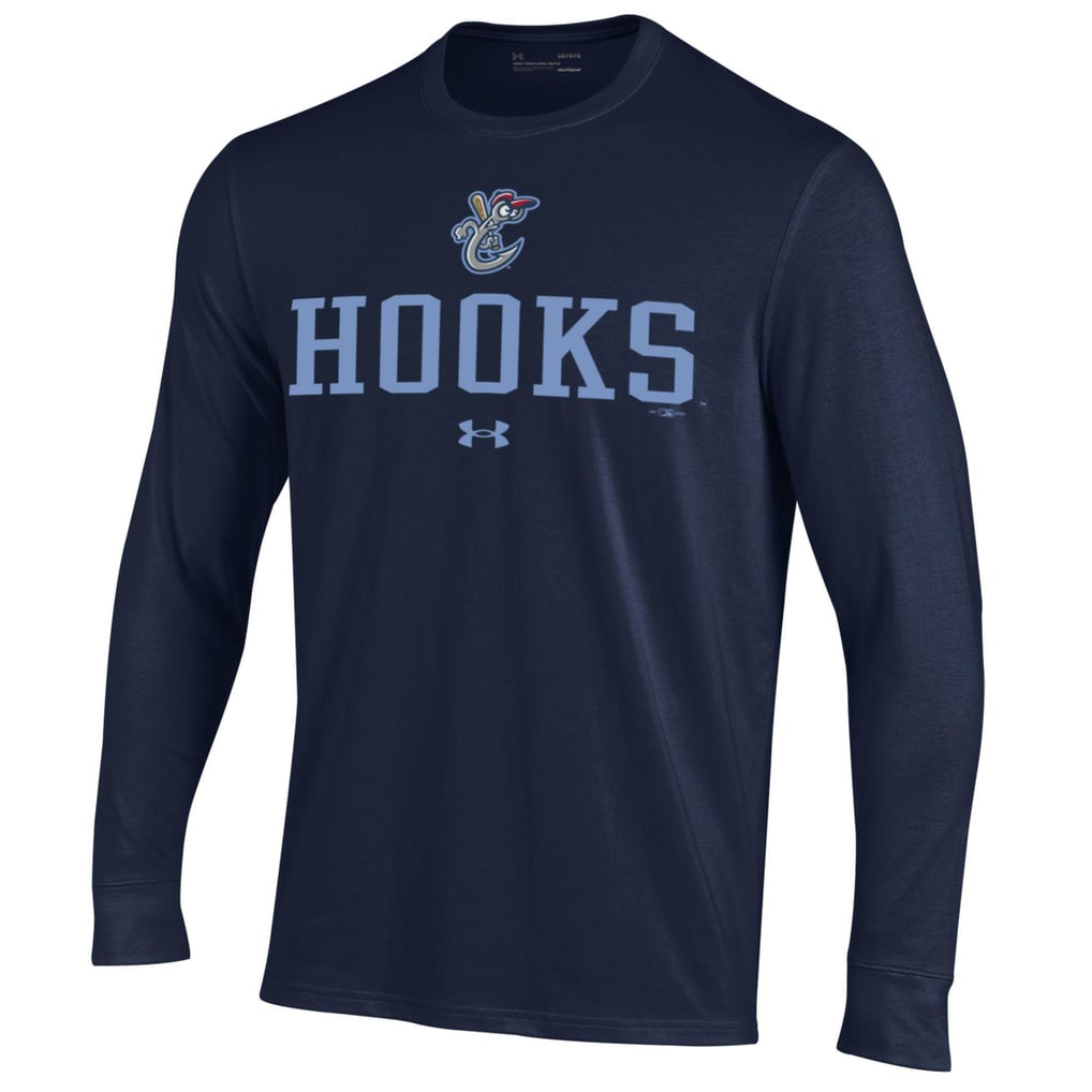 Corpus Christi Hooks Under Armour Performance Long Sleeve T-Shirt - Navy