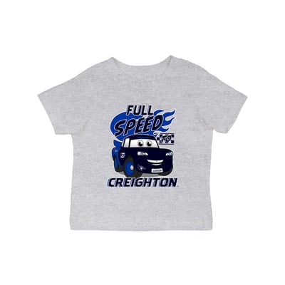 Creighton Bluejays Vive La Fete Infant Full Speed T-Shirt - Gray