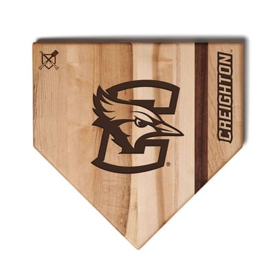 Creighton Bluejays Jardine Baseball BBQ 17'' x 17'' Home Plate Cutting Board