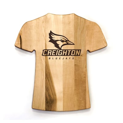 Creighton Bluejays Jardine Baseball BBQ Jersey Style Cutting Board