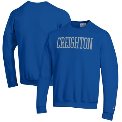 Creighton Bluejays Champion Powerblend Sweatshirt - Blue