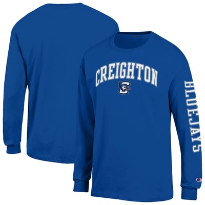 Creighton Bluejays Champion Arch Logo Long Sleeve T-Shirt - Royal