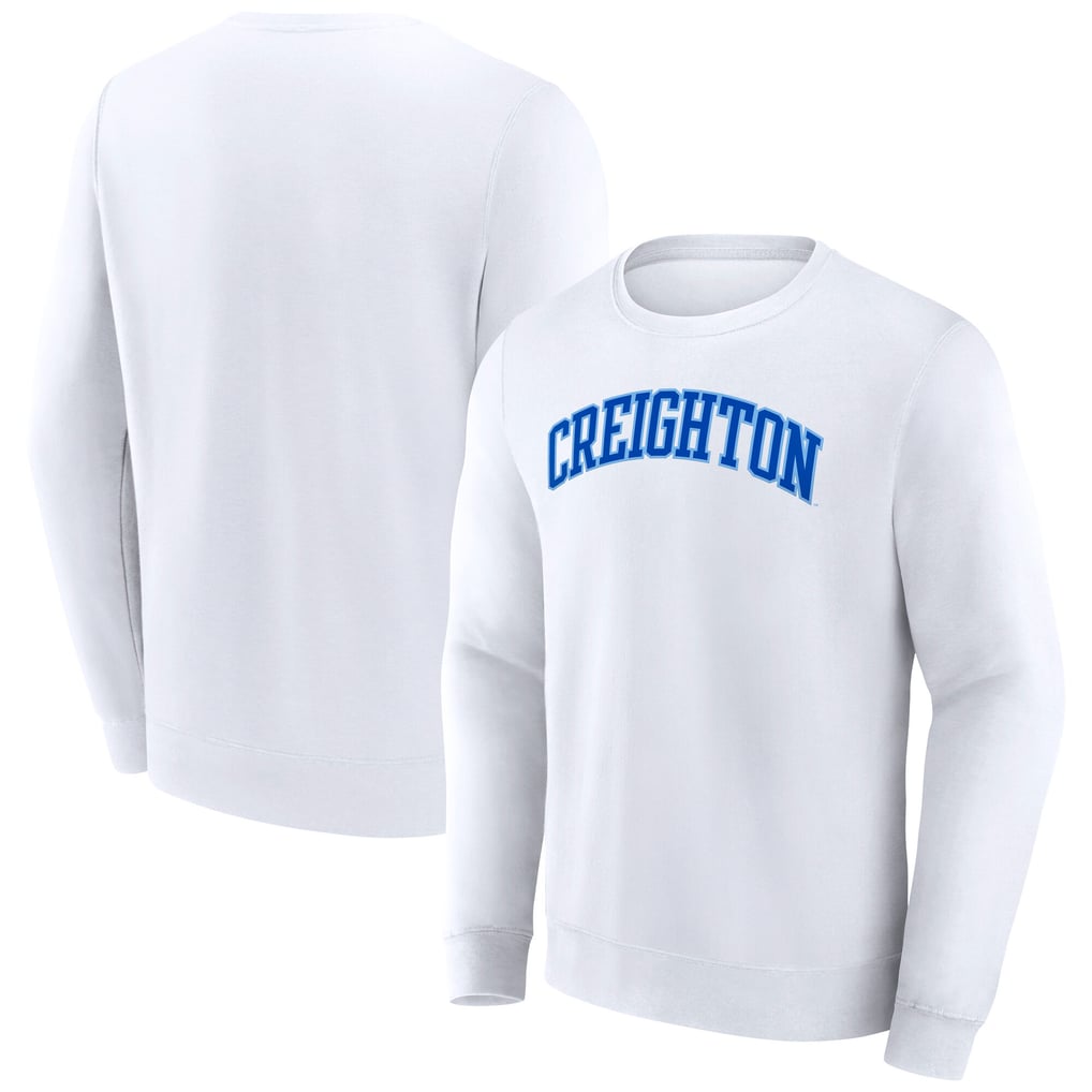 Creighton Bluejays Fanatics Short Name Pullover Sweatshirt - White