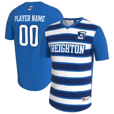 Creighton Bluejays GameDay Greats Unisex NIL Pick-A-Player Collegiate Women's Soccer Lightweight Fashion Jersey - Blue