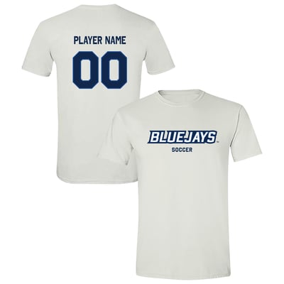  Creighton Bluejays Unisex Collegiate Women's Soccer NIL Pick-A-Player Name & Number Shirsey T-Shirt - White