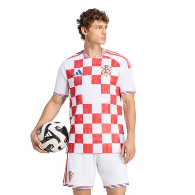 Croatia National Team adidas 2027 Home On-Field Authentic Jersey - White